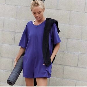 NWT Free People FP Movement Hot Shot Tee Romper
